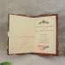 Wood Luxury Islamic Wedding Invitation Wordings with Ribbon